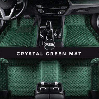 Buy Green Crystal Elite Luxury Hybrid Car Floor Mats