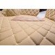 Buy Beige Luxury Leather Diamond Car Floor Mats
