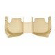 Buy Beige Luxury Leather Diamond Car Floor Mats