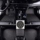 Buy Black and Beige Stitching Luxury Leather Diamond Car Floor Mats Buy Black and Beige Stitching Luxury Leather Diamond Car Floor Mats