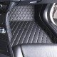 Buy Black and Beige Stitching Luxury Leather Diamond Car Floor Mats Buy Black and Beige Stitching Luxury Leather Diamond Car Floor Mats