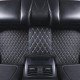 Buy Black and Beige Stitching Luxury Leather Diamond Car Floor Mats Buy Black and Beige Stitching Luxury Leather Diamond Car Floor Mats