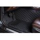 Buy Black and Black Stitching Luxury Leather Diamond Car Floor Mats Buy Black and Black Stitching Luxury Leather Diamond Car Floor Mats
