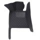 Buy Black and Black Stitching Luxury Leather Diamond Car Floor Mats Buy Black and Black Stitching Luxury Leather Diamond Car Floor Mats