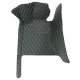 Buy Black and Green Stitching Luxury Leather Diamond Car Floor Mats Buy Black and Green Stitching Luxury Leather Diamond Car Floor Mats