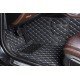 Buy Black and White Stitching Luxury Leather Diamond Car Floor Mats Buy Black and White Stitching Luxury Leather Diamond Car Floor Mats