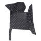Buy Black and White Stitching Luxury Leather Diamond Car Floor Mats Buy Black and White Stitching Luxury Leather Diamond Car Floor Mats