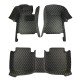 Buy Black and Yellow Stitching Luxury Leather Diamond Car Floor Mats Buy Black and Yellow Stitching Luxury Leather Diamond Car Floor Mats