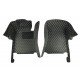 Buy Black and Yellow Stitching Luxury Leather Diamond Car Floor Mats Buy Black and Yellow Stitching Luxury Leather Diamond Car Floor Mats