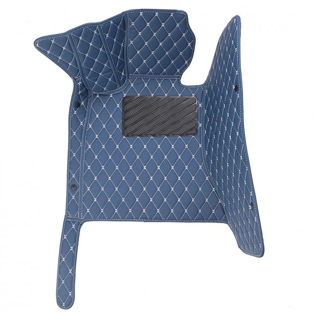 Buy Blue Luxury Leather Diamond Car Floor Mats Buy Blue Luxury Leather Diamond Car Floor Mats
