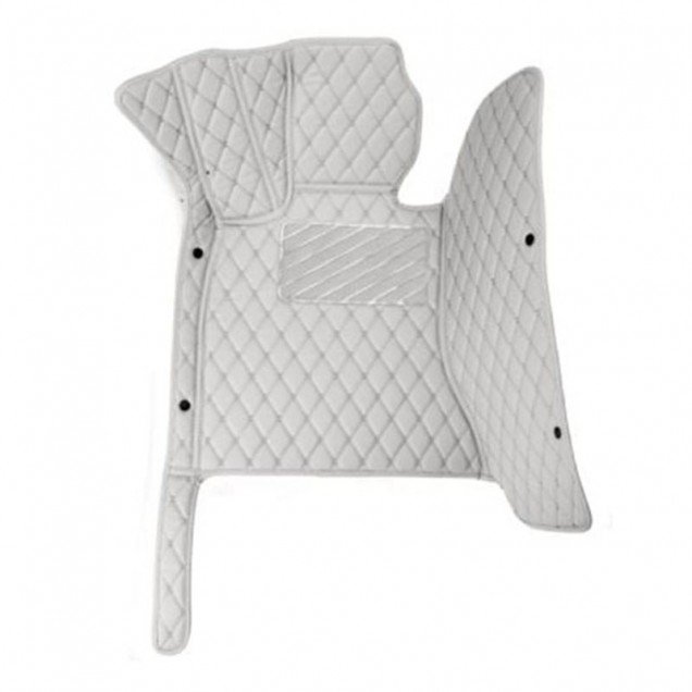 Buy Grey Luxury Leather Diamond Car Floor Mats Buy Grey Luxury Leather Diamond Car Floor Mats