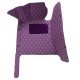 Buy Purple Luxury Leather Diamond Car Floor Mats