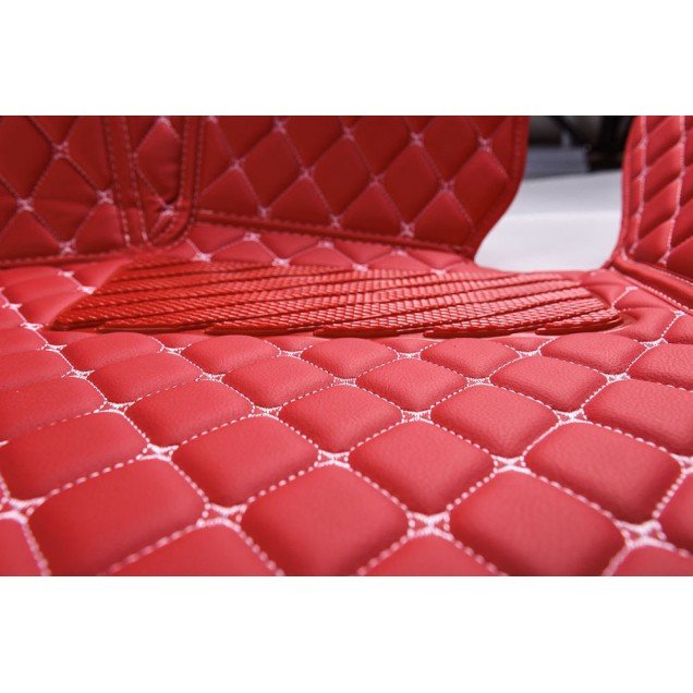 Buy Red Luxury Leather Diamond Car Floor Mats Buy Red Luxury Leather Diamond Car Floor Mats