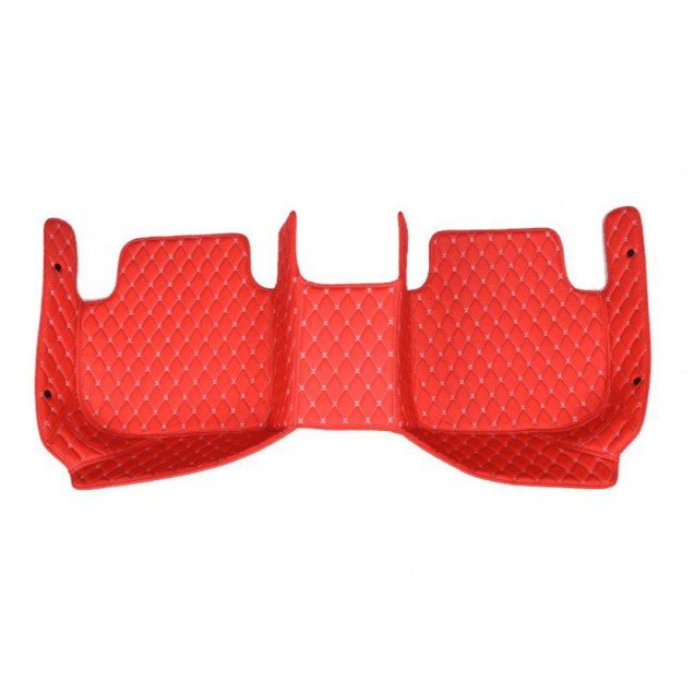 Buy Red Luxury Leather Diamond Car Floor Mats Buy Red Luxury Leather Diamond Car Floor Mats