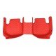 Buy Red Luxury Leather Diamond Car Floor Mats Buy Red Luxury Leather Diamond Car Floor Mats