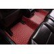 Buy Wine Red Luxury Leather Diamond Car Floor Mats Buy Wine Red Luxury Leather Diamond Car Floor Mats