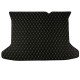 Buy Black and Beige Stitching Luxury Leather Diamond Trunk Base Mats Buy Black and Beige Stitching Luxury Leather Diamond Trunk Base Mats