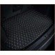 Buy Black and Beige Stitching Luxury Leather Diamond Trunk Base Mats Buy Black and Beige Stitching Luxury Leather Diamond Trunk Base Mats