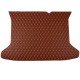 Buy Brown Luxury Leather Diamond Trunk Base Mats Buy Brown Luxury Leather Diamond Trunk Base Mats