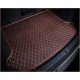 Buy Dark Brown Luxury Leather Diamond Trunk Base Mats Buy Dark Brown Luxury Leather Diamond Trunk Base Mats