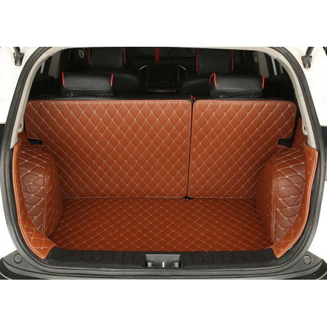Buy Brown Full Cover Luxury Leather Diamond Trunk Car Floor Mats Buy Brown Full Cover Luxury Leather Diamond Trunk Car Floor Mats