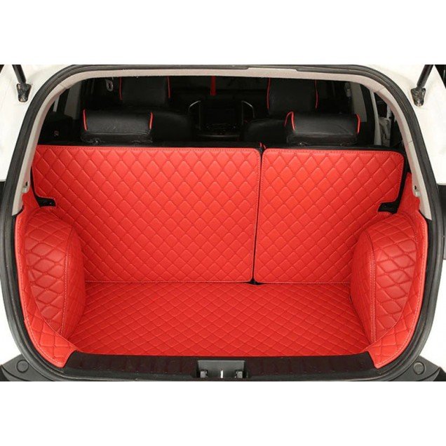 Buy Red Full Cover Luxury Leather Diamond Trunk Car Floor Mats Buy Red Full Cover Luxury Leather Diamond Trunk Car Floor Mats