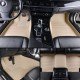 Buy Beige Luxury Leather Stripe Car Floor Mats Buy Beige Luxury Leather Stripe Car Floor Mats