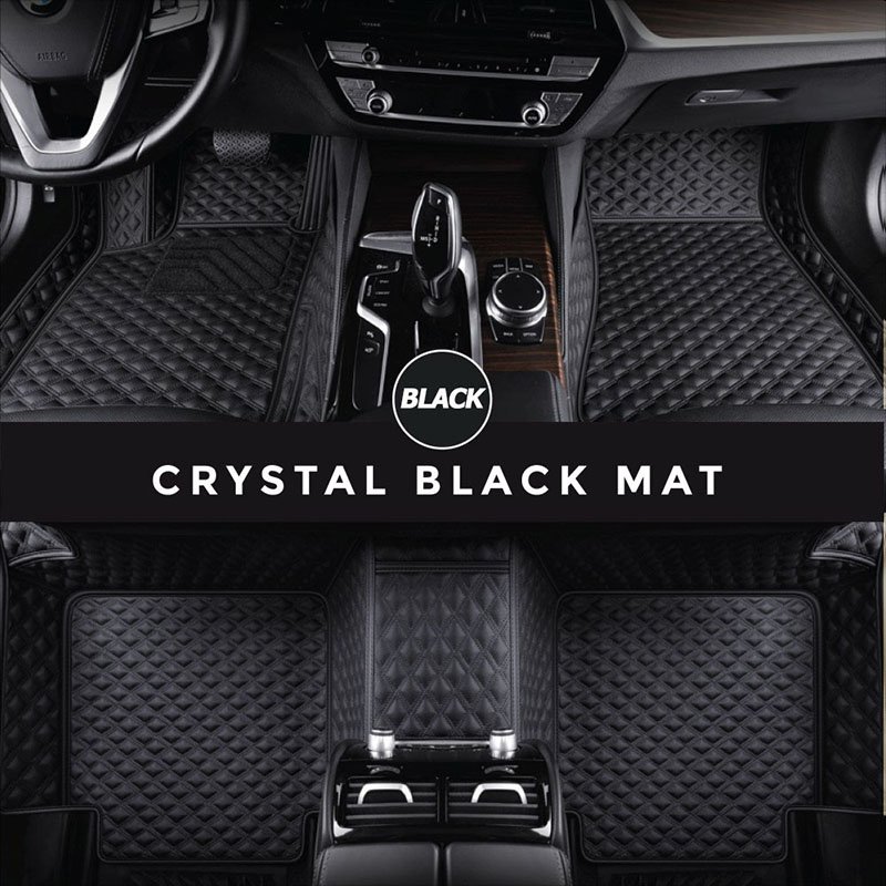 Buy Black Crystal Elite Luxury Hybrid Car Mats