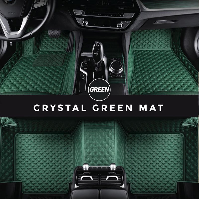 Buy Green Crystal Elite Luxury Hybrid Car Mats