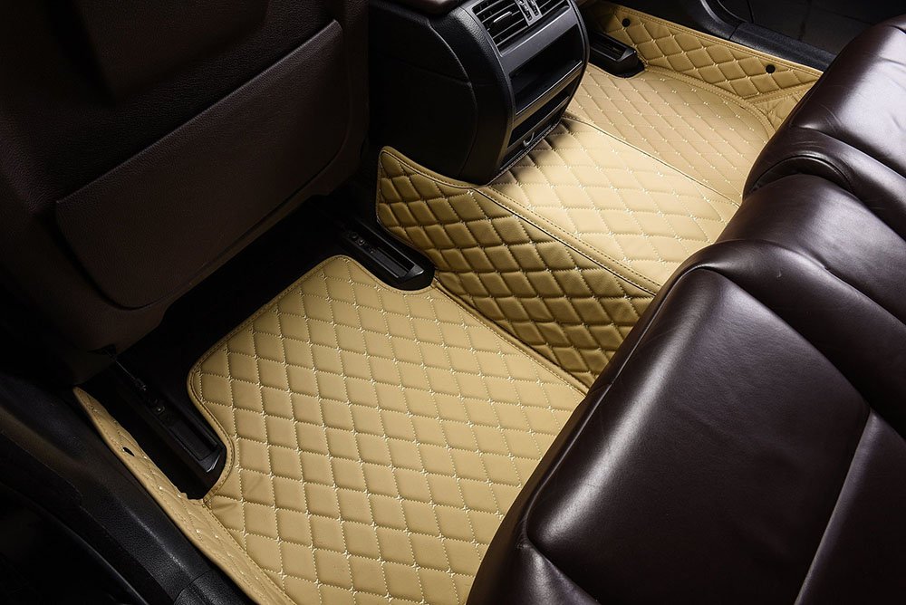 Buy Beige Custom Diamond Car Mats
