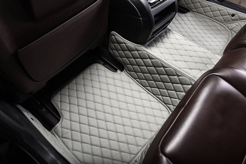 Buy Grey Custom Diamond Car Mats