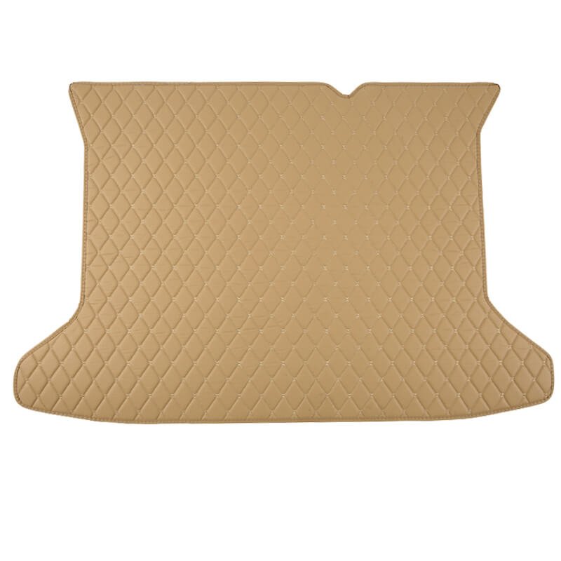Buy Beige Luxury Leather Diamond Trunk Base Mats